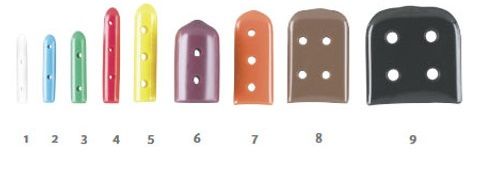 Integra-Miltex Tip-It Instrument Protectors Solid Vented