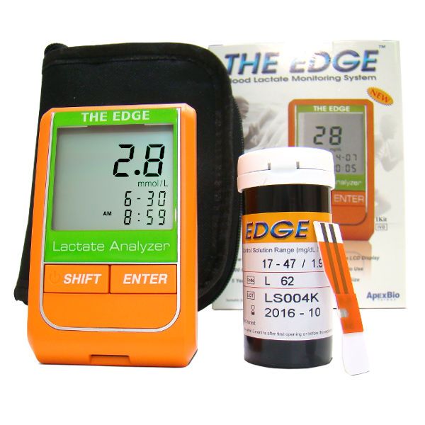 The EDGE Handheld Lactate Analyser