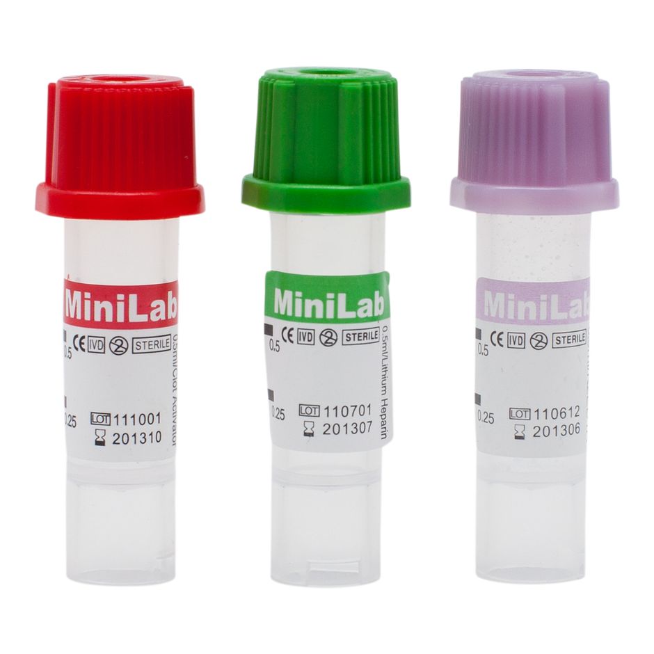 Micro Blood Collection Tubes 0.5ml