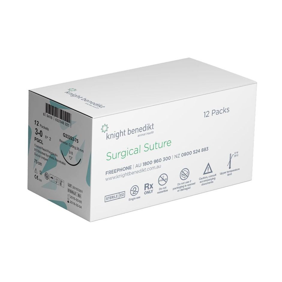 Knight Benedikt Suture PGCL Reverse Cutting