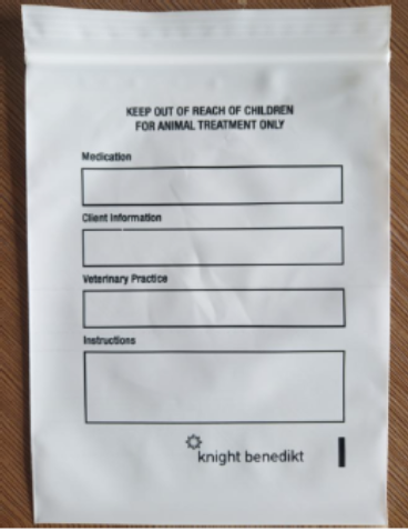 Knight Benedikt Biodegradable Pill Bag