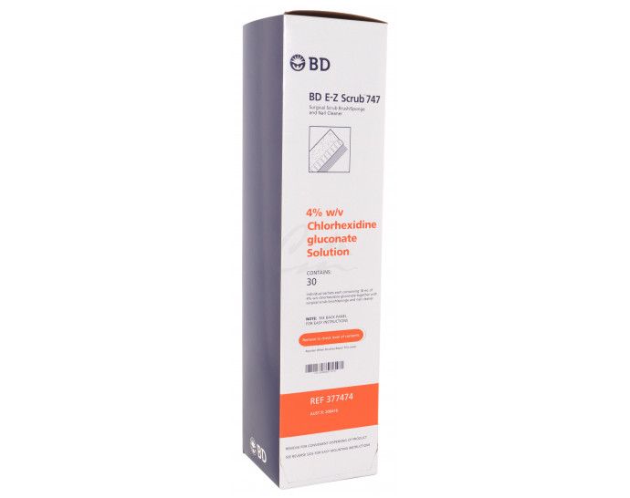 BD E-Z Scrub Brush with Nail Cleaner